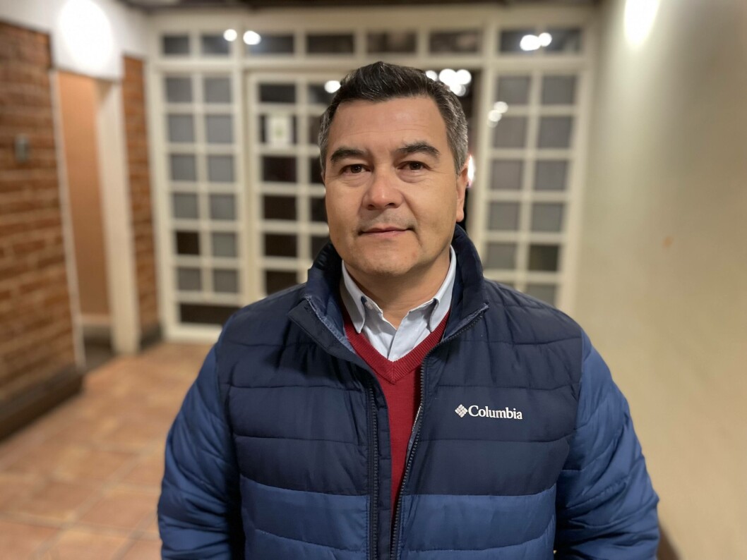 José Cid es gerente de producción en Magallanes de Cermaq. Foto Salmonexpert. José Cid es gerente de producción en Magallanes de Cermaq. Foto Salmonexpert.