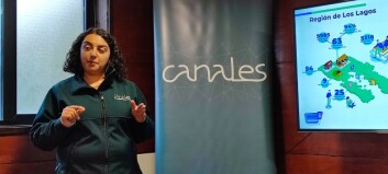 Andrea Zincker, directora regional de ONG Canales. Foto: Loreto Appel, Salmonexpert. Andrea Zincker, directora regional de ONG Canales. Foto: Loreto Appel, Salmonexpert.