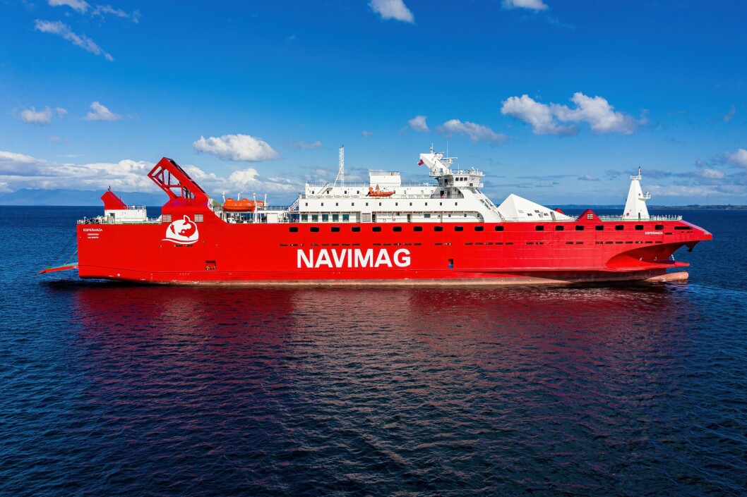Nuevo Ferry Esperanza. Foto: Navimag. Nuevo Ferry Esperanza. Foto: Navimag.