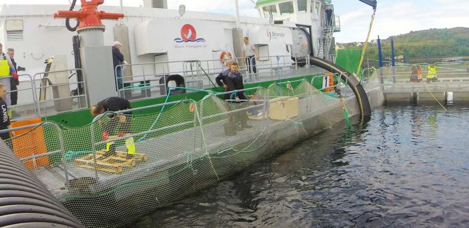 La barcaza Helixir, de Stranda Prolog, ganadora del premio a la innovación Aquanor 2015.