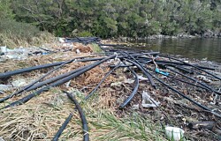 El trabajo conjunto para identificar y limpiar playas sumideros en Aysén