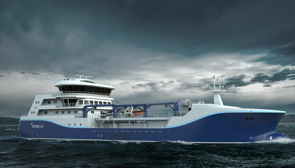El nuevo buque de Intership, 'Inter Scotia', fue diseñado por Salt Ship Design.