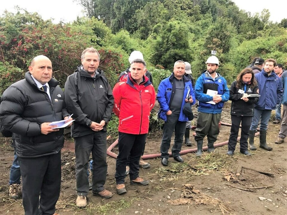 Comité Operativo de Emergencia. Foto: Gobernación de Chiloé.