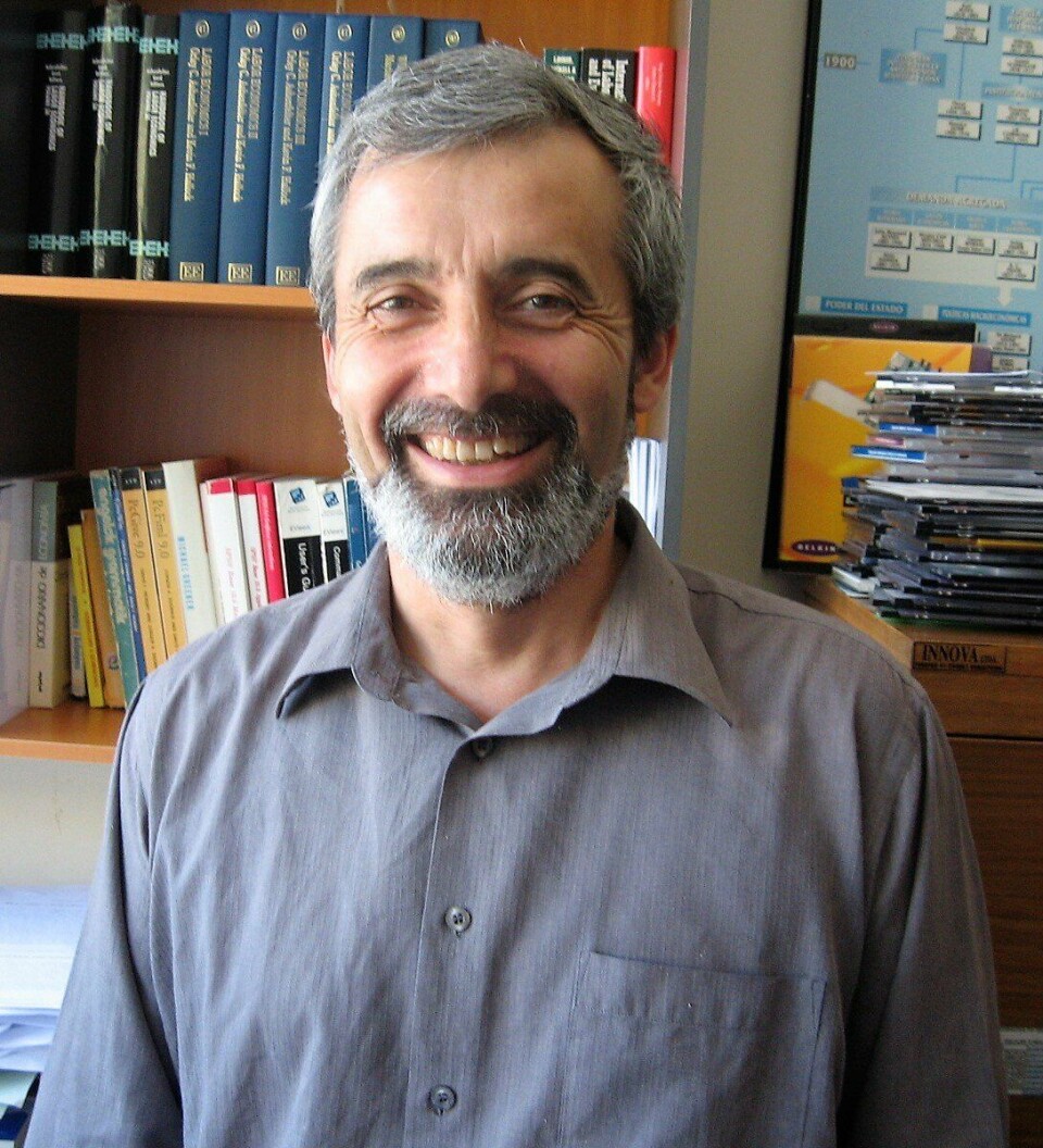 Dr. Jorge Dresdner, jefe del proyecto FIPA. Foto: Incar.