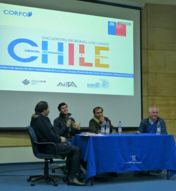 Panel de expertos. Foto: Loreto Appel, Salmonexpert. Panel de expertos. Foto: Loreto Appel, Salmonexpert.