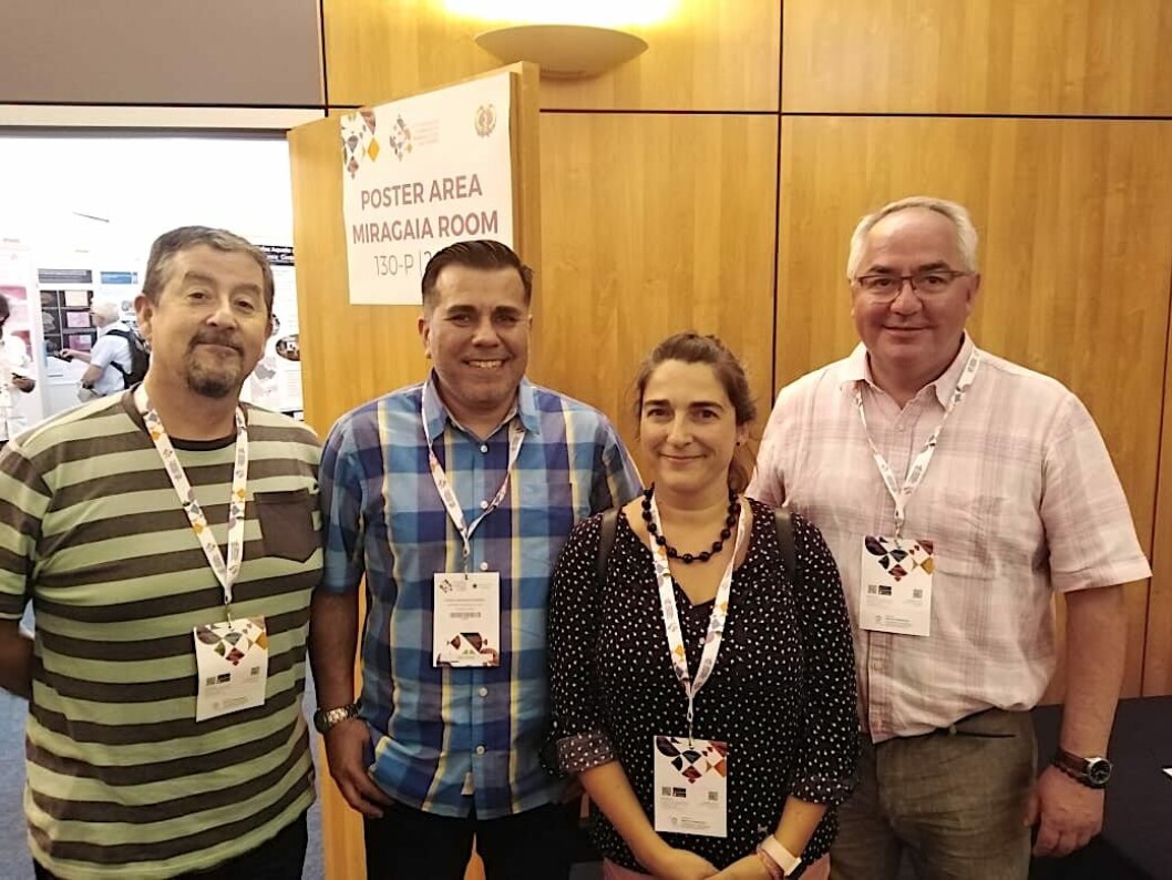Investigadores del Centro Incar participantes de conferencia internacional realizada en Portugal. Foto: Centro Incar. Investigadores del Centro Incar participantes de conferencia internacional realizada en Portugal. Foto: Centro Incar.