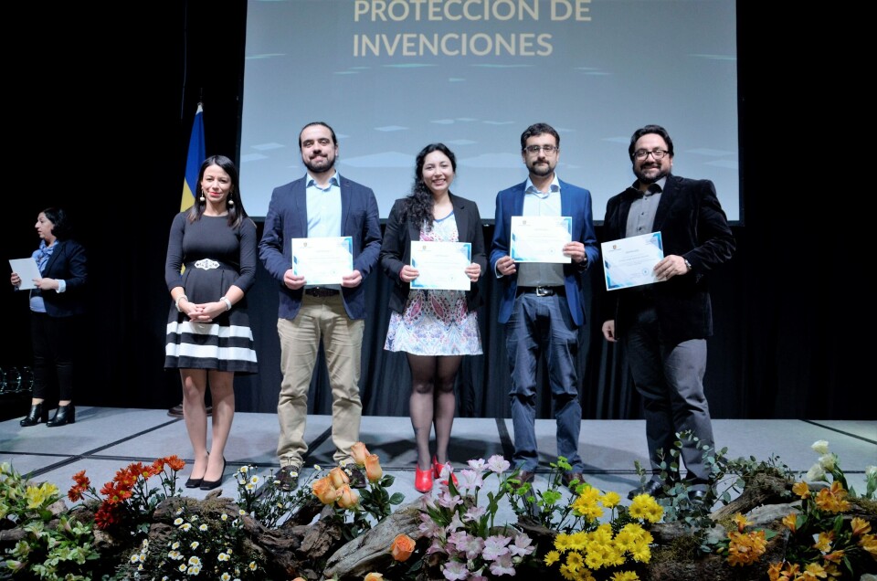 Diego Valenzuela, Valentina Valenzuela, Gustavo Núñez y Cristián Gallardo. Foto: Incar.