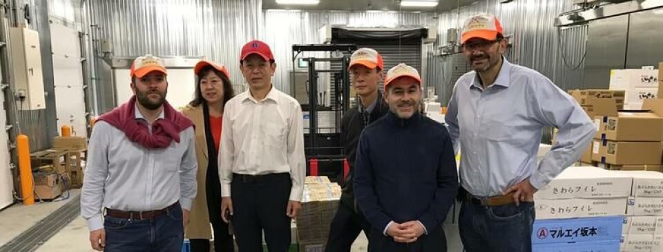 'Recorridos por plantas industriales, visitas a mercados pesqueros y encuentros con autoridades, en Tokio y Kagoshima, consideró la agenda de trabajo cumplida por el subsecretario de Pesca y Acuicultura, Eduardo Riquelme, en Japón', detallaron desde Subpesca. Imagen: Subpesca.