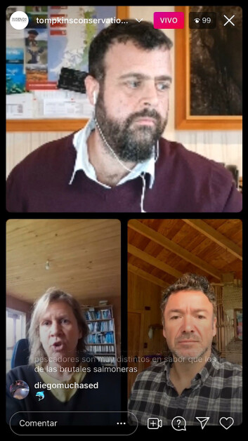 Conversatorio fue organizado por Tompkins Conservation. Conversatorio fue organizado por Tompkins Conservation.