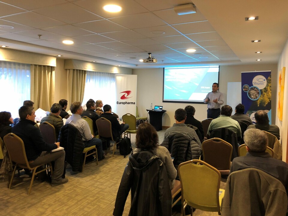 Presentación 'Shaldag'. Imagen: Europharma.