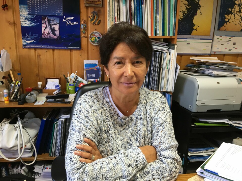 Sandra Bravo, investigadora del Instituto de Acuicultura de la Universidad Austral de Chile sede Puerto Montt. Foto: UACh.
