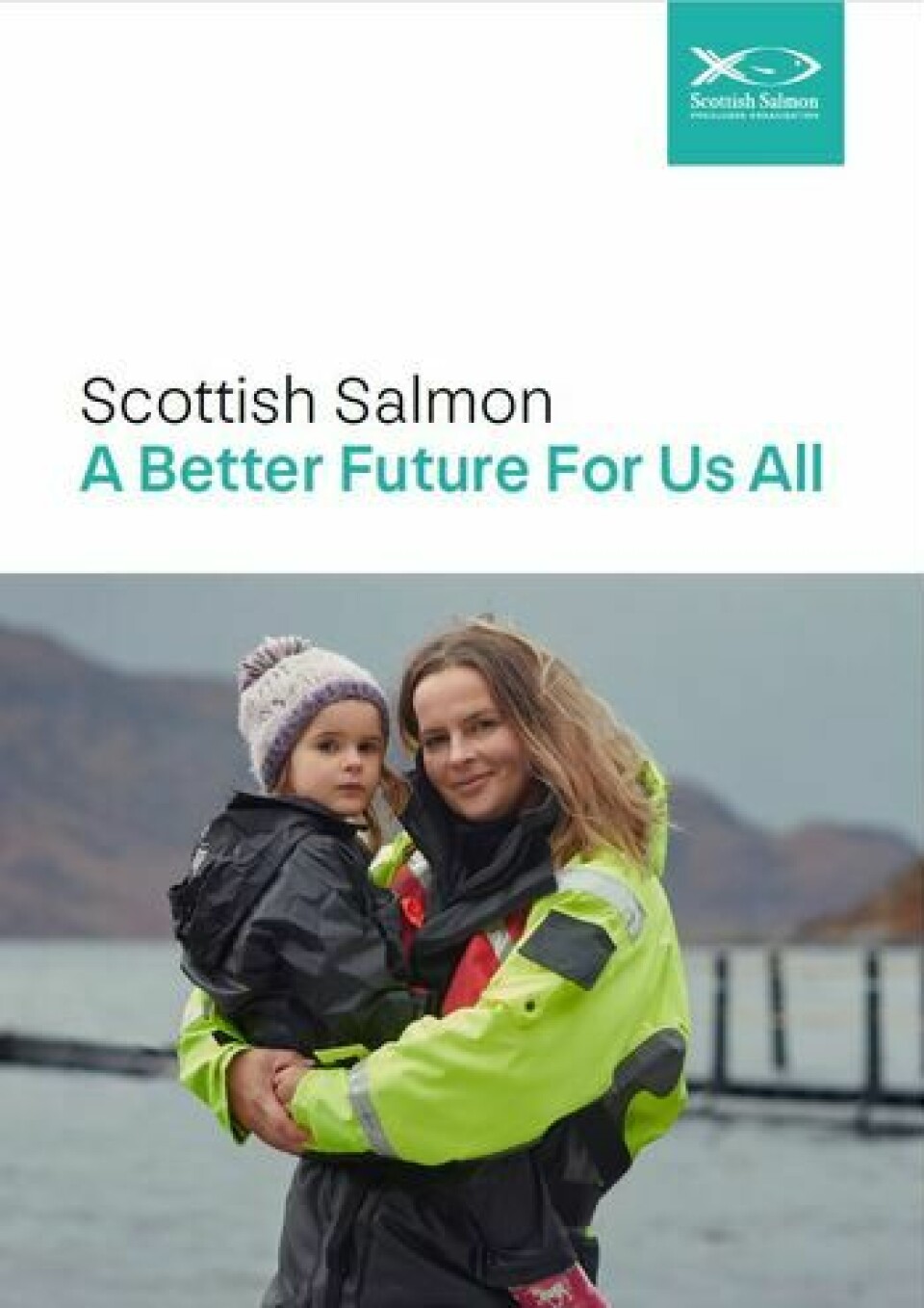 Portada documento publicado por la Asociación de Productores de Salmón de Escocia.