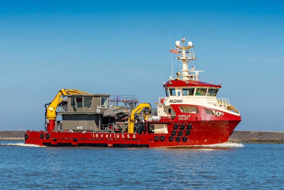 Está previsto que el nuevo buque comience a trabajar a finales de septiembre. Foto: Inverlussa Marine Services.