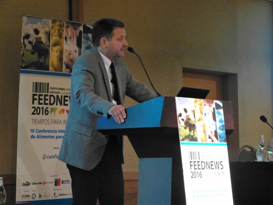 Javier González, Senior Technical Leader Cargill Aqua Nutrition. Foto: Loreto Appel, Salmonexpert