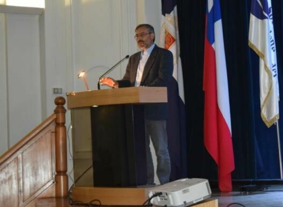 Doctor Samuel Hormazábal, Director de la Escuela de Ciencias del Mar de la PUCV. Foto: PUCV.