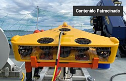 Llega a Chile revolucionario y potente ROV de limpieza e inspección de redes