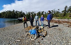 Fiscalizadores implementan inédita mesa para la limpieza de playas en Aysén
