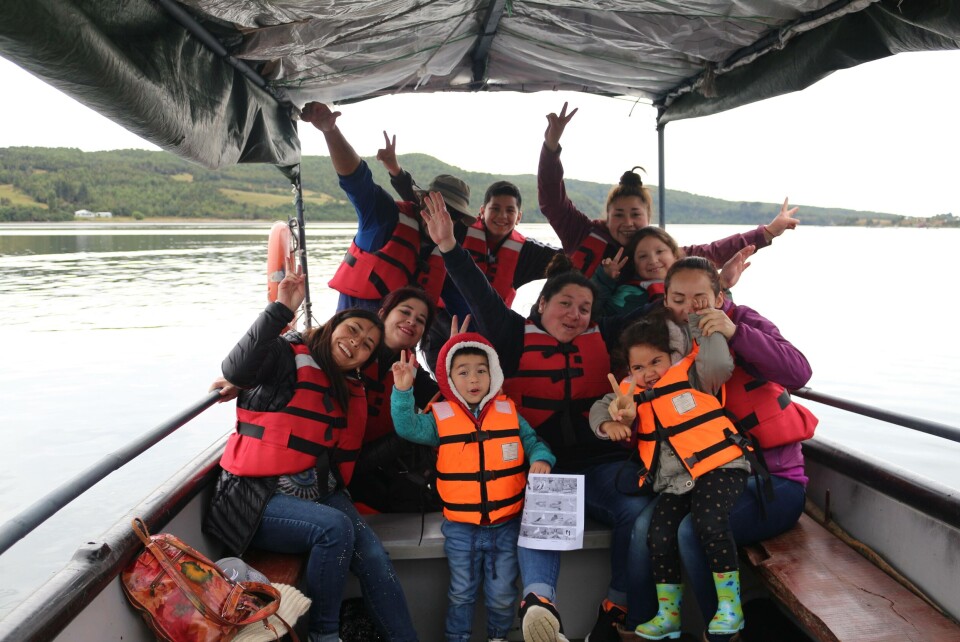 Visita al Humedal Huildad en Chiloé. Foto: Los Fiordos.