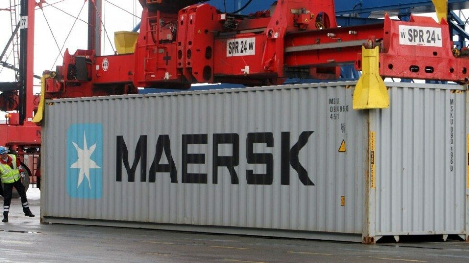 'Para los salmones esta nueva tecnología en los reefers es bastante importante', detallaron desde la empresa. Imagen: Maersk.