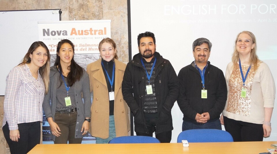 Docentes del programa ya iniciaron su trabajo en Porvenir. Foto: Nova Austral.