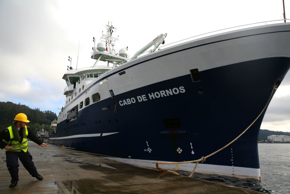 Marea roja: buque científico “Cabo de Hornos” arriba a Talcahuano