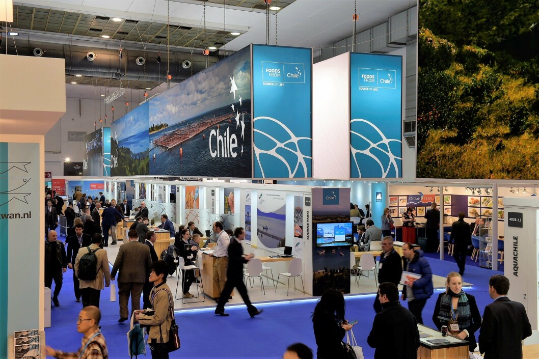 Imagen referencial de la Feria de Bruselas. Foto: Archivo Salmonexpert. Imagen referencial de la Feria de Bruselas. Foto: Archivo Salmonexpert.