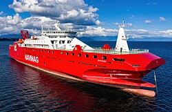 Moderno ferry transportará mayor carga entre Puerto Montt y Puerto Natales