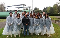 Molco: estudiantes de Medicina Veterinaria visitaron piscicultura