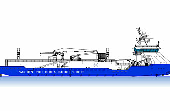 Productor de truchas convierte buque de servicio petrolero en gran wellboat