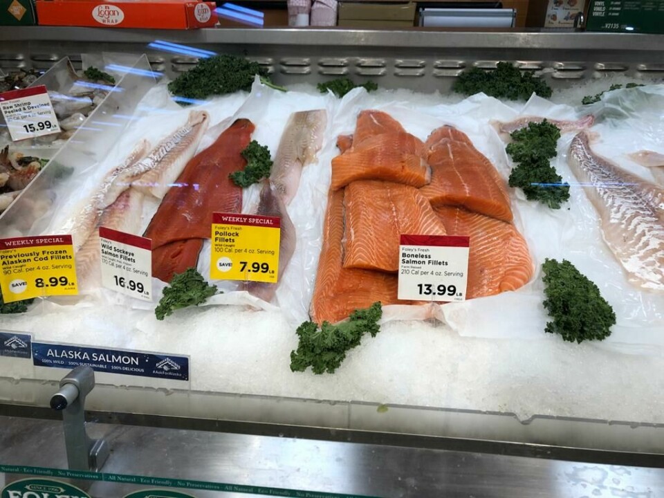 En pandemia por Covid-19, el canal supermercados ha sostenido la venta de salmón chileno en EE.UU. Foto: CSMC.