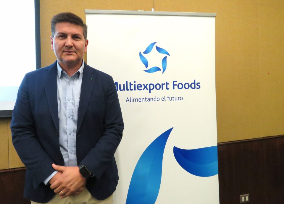 Francisco Lobos, gerente de Sustentabilidad y Asuntos Corporativos de Multiexport Foods. Foto: Archivo Salmonexpert.
