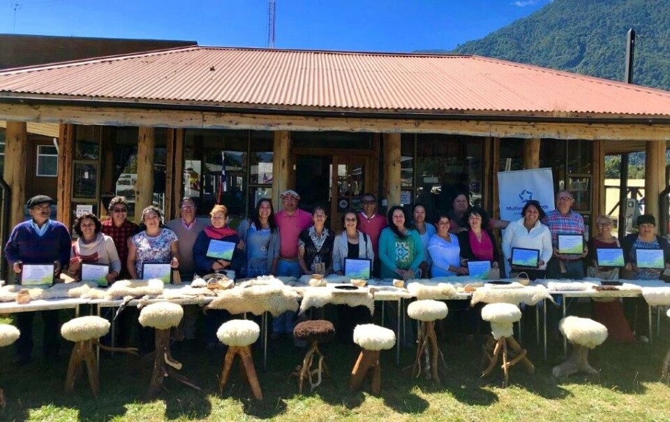 Iniciativa benefició a 17 vecinos de Río Puelo. Foto: Multiexport Foods.