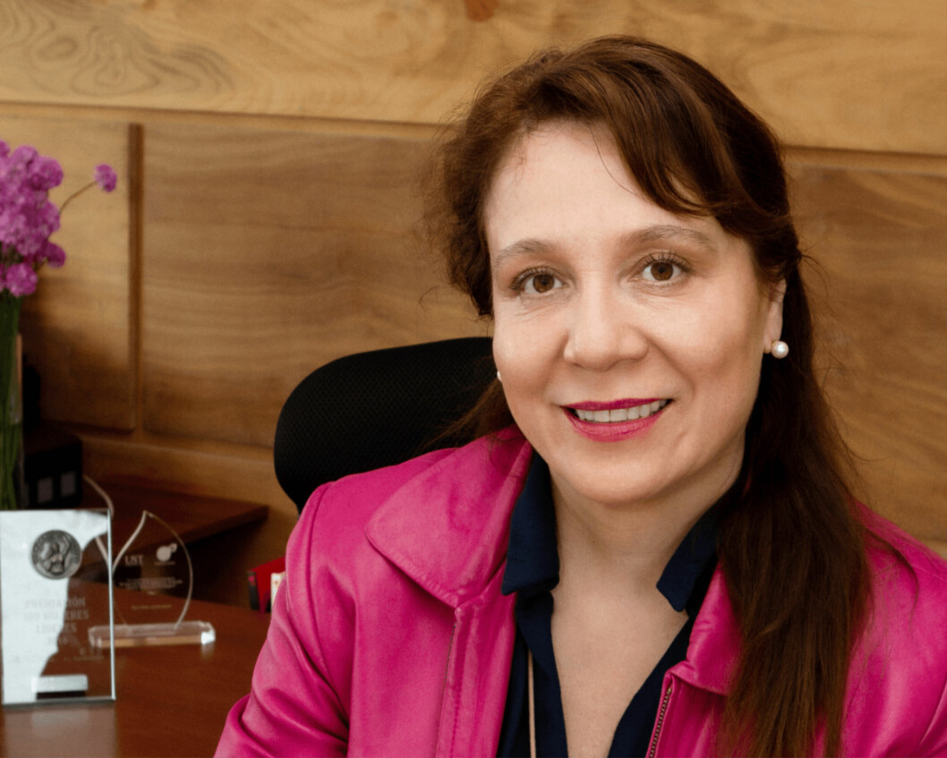 Cristina Navarro, cofundadoras y gerente general de Bioled. Foto: Bioled.