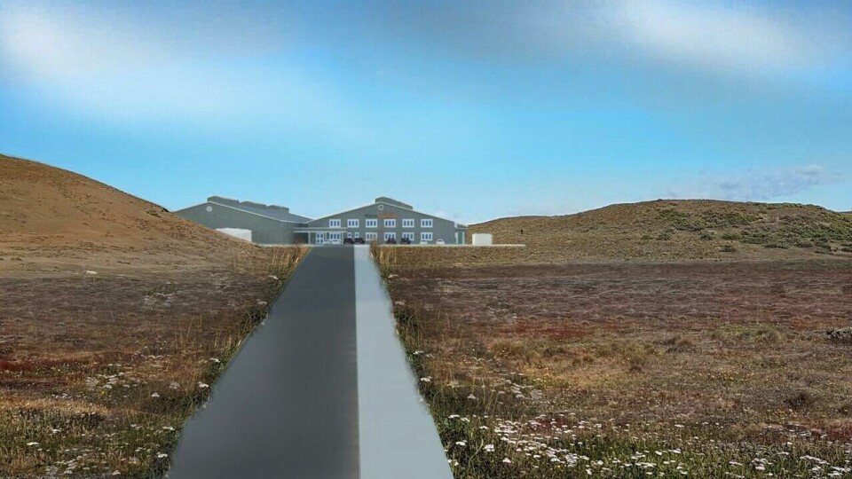 Render de Pisicicultura 'Tierra del Fuego'. Imagen: Christian Mella.
