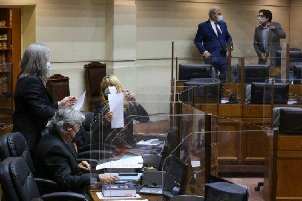 Debate parlamentario acerca del proyecto de ley RAM. Foto: Senado. Debate parlamentario acerca del proyecto de ley RAM. Foto: Senado.