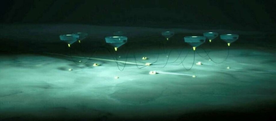 La Dirección de Pesca de Noruega rechazó la solicitud de licencias de innovación de Mowi para su concepto AquaStorm. Foto: Mowi.