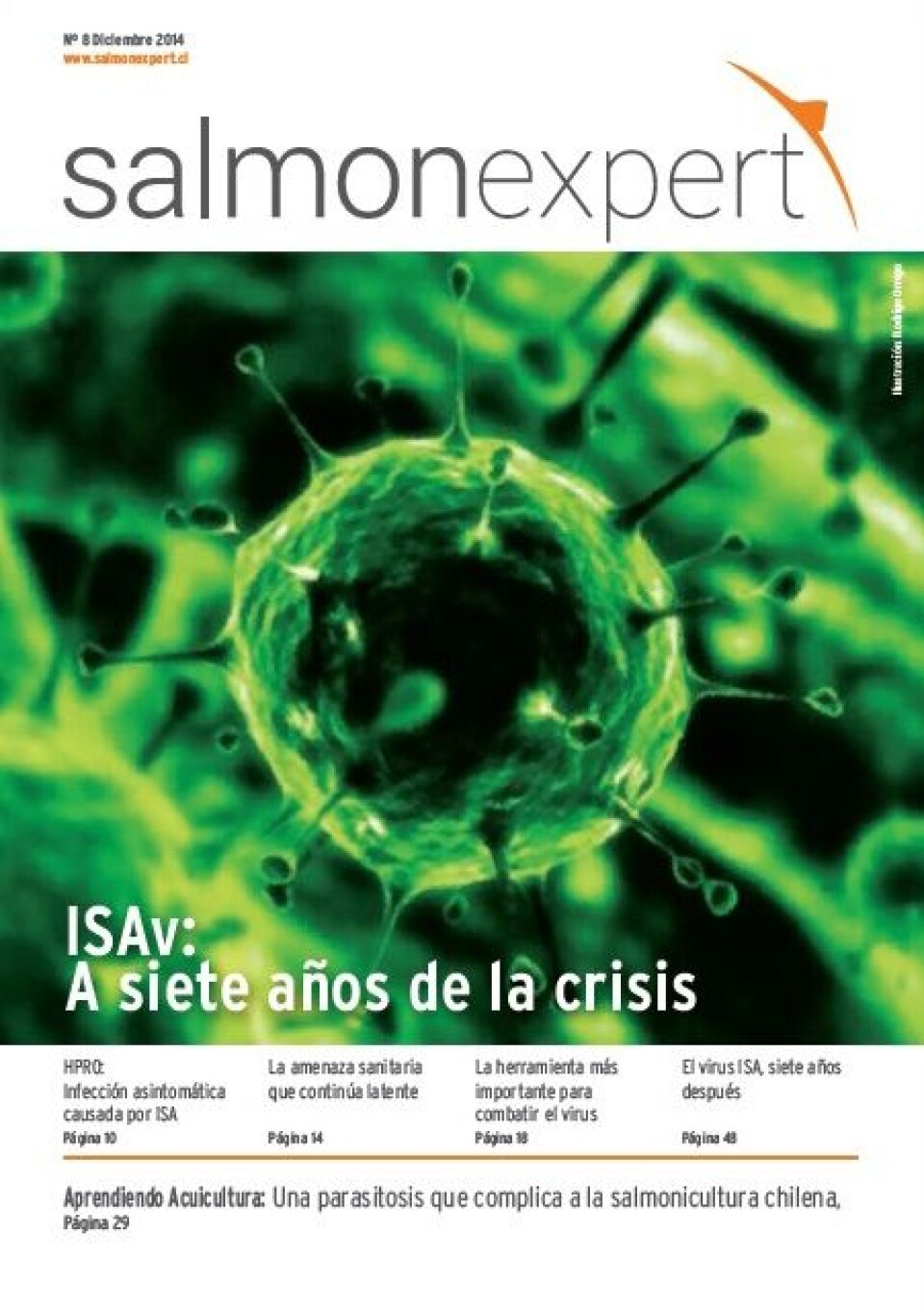 Todo sobre ISAv en última edición del año de revista Salmonexpert