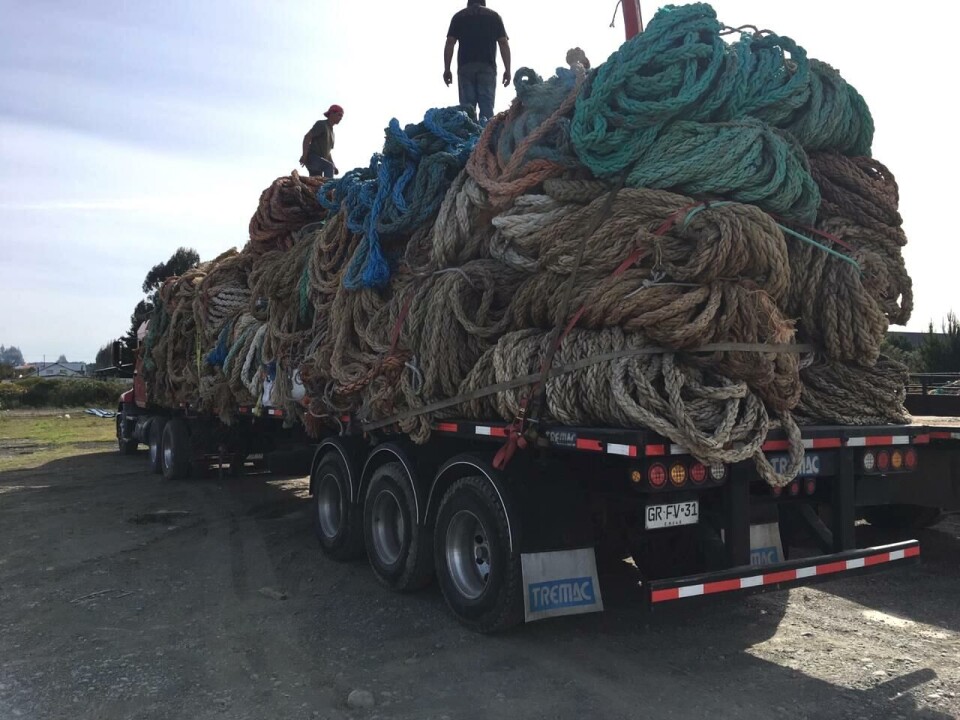 Las bodegas de acopio de Recollect se encuentran en Puerto Montt. Foto: Recollect.
