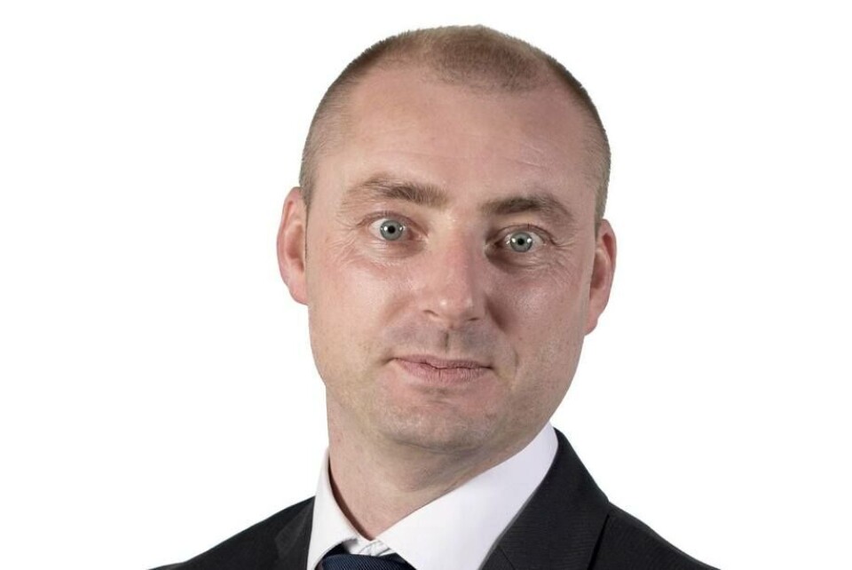 Robert Eriksson, portavoz de pescados y mariscos de Noruega, quiere que el gobierno siga los pasos de la cadena de supermercados Kiwi.