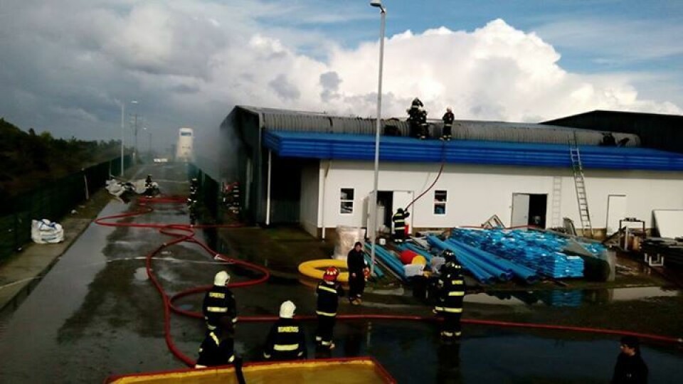 Trágico incendio en piscicultura Sealand