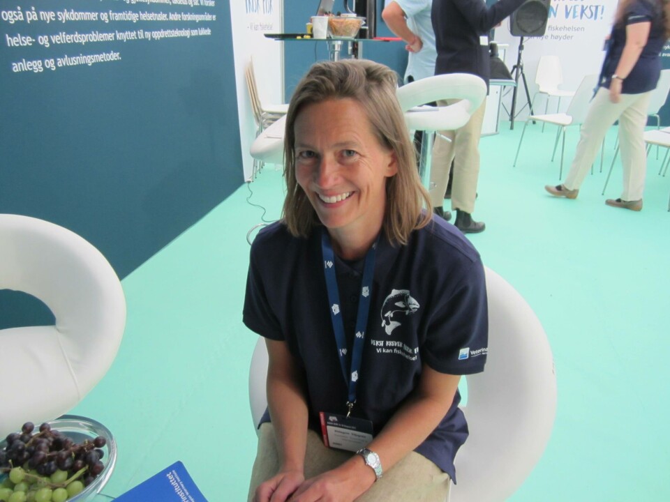 Hildegunn Viljugrein del NVS. Imagen: Daniella Balin, Salmonexpert.