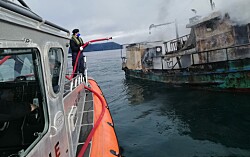 Trabajadores de centro de AquaChile fueron claves en rescate de tripulantes