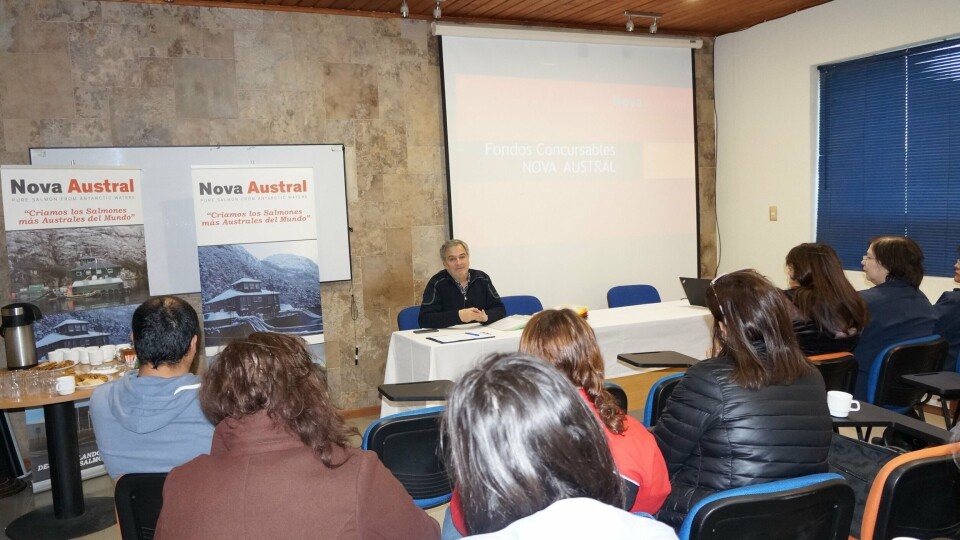 Lanzamiento fondos concursables 2019. Foto: Nova Austral.