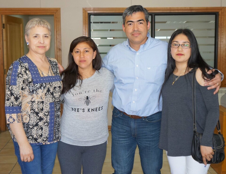 De Izquierda a derecha: Raquel Muñoz, Beatriz Quelin, Rodrigo Pinto, Priscila Paredes. Foto: Nova Austral.