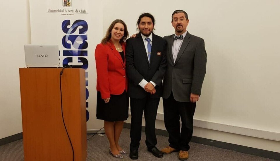 José Blanco Mendoza, estudiante de la RP3. Foto: INCAR.