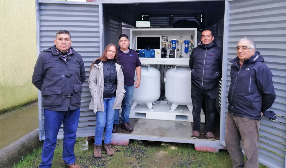 Equipo Covepa. Foto: Cristian Sepúlveda, Salmonexpert.