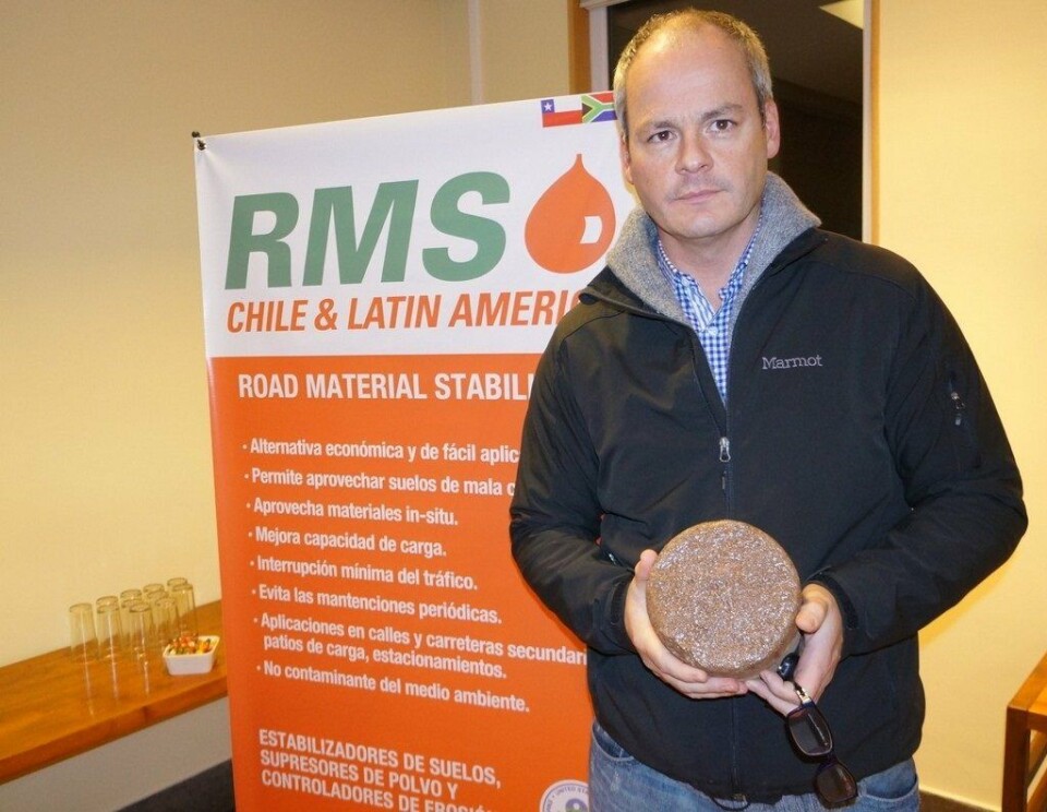 RMS Chile Latinoamérica presentó nuevos productos estabilizadores de suelos
