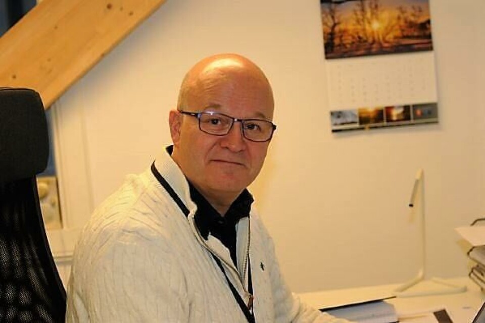 Pål Haldorsen, director ejecutivo de Seacalx, con sede en Bergen. Foto: Pål Mugaas Jensen.