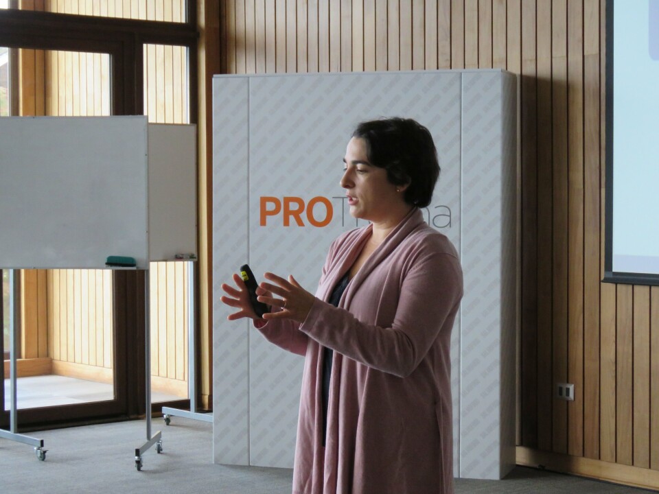 Dra. Ana Teresa Gonçalves. Imagen: Daniella Balin, Salmonexpert.