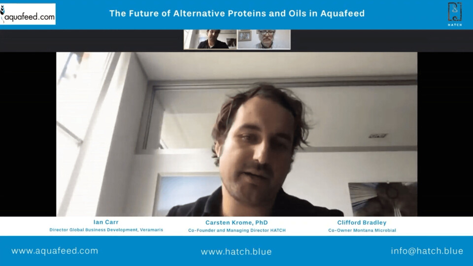 El webinar fue dirigido por Carsten Krome de Hatch.